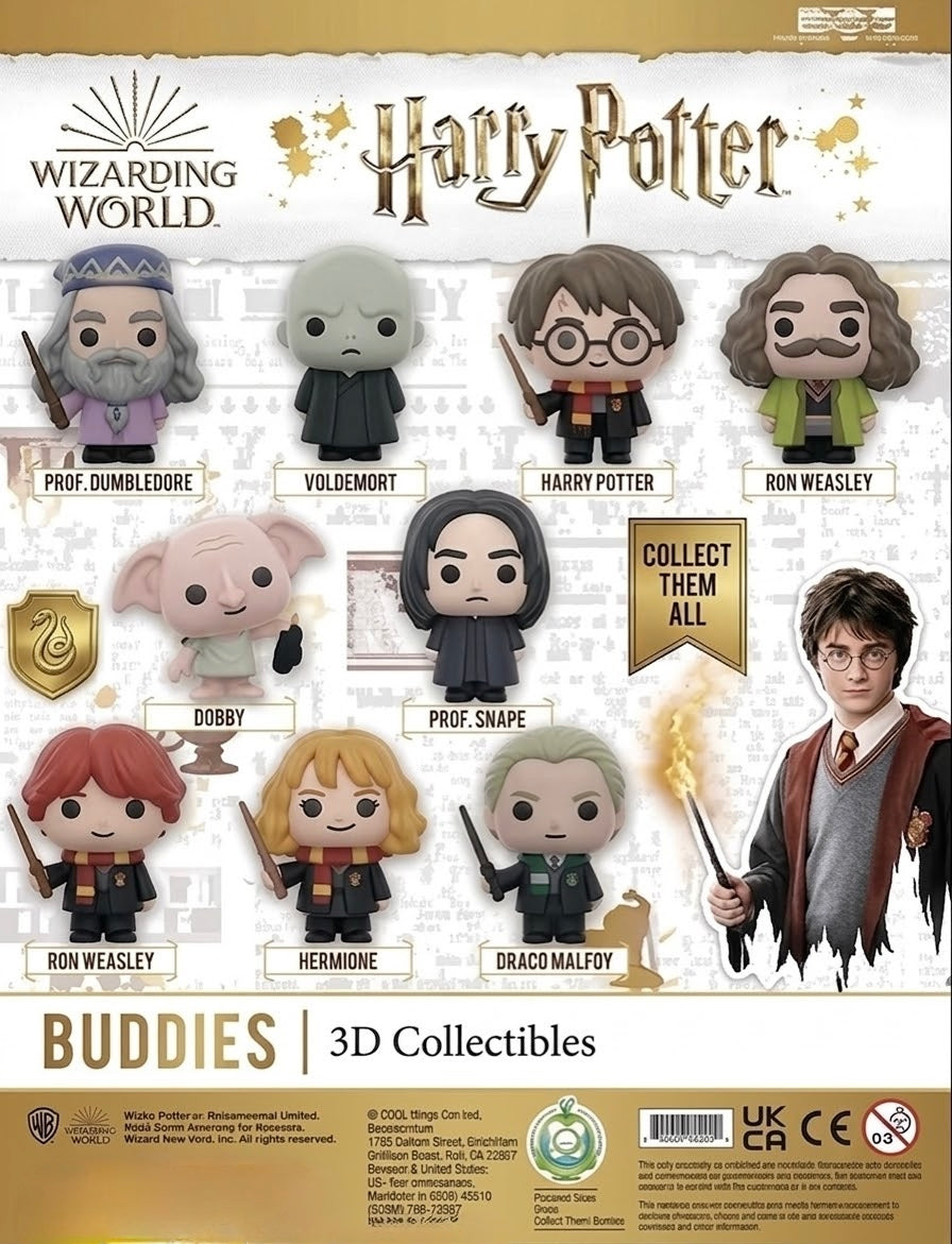 HARRY POTTER 3D BUDDIES - Ø65mm Kapseln