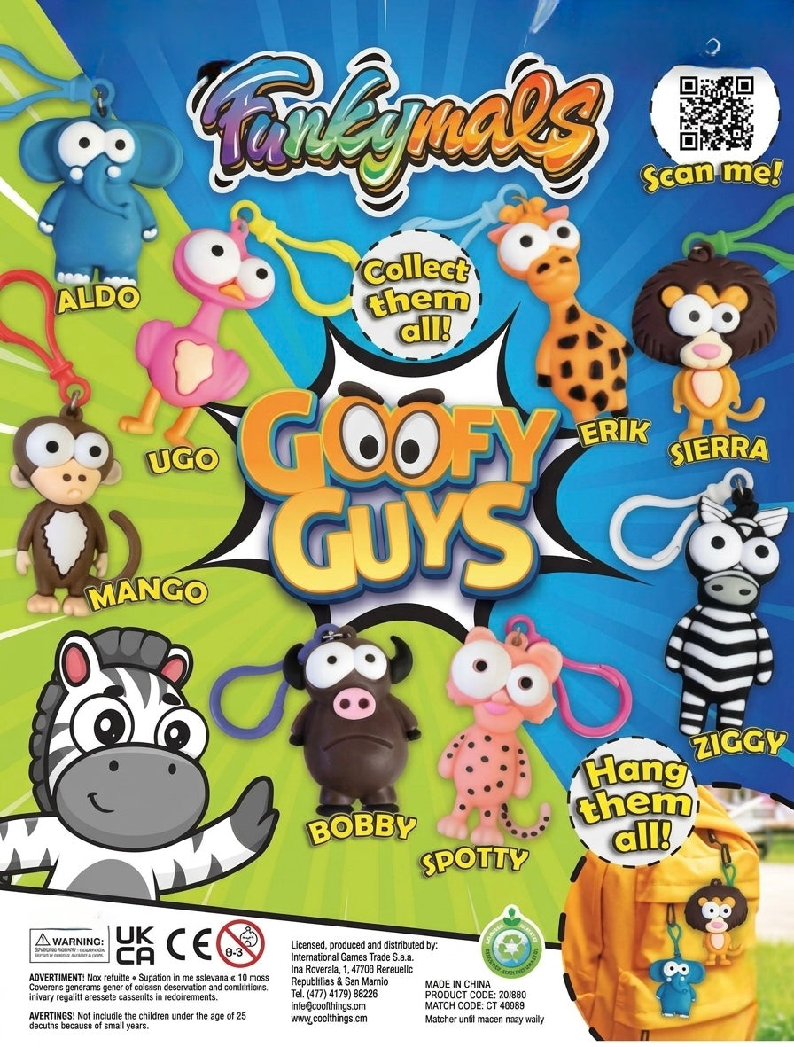 Funkymals Goofy Guys - Ø65mm Kapseln