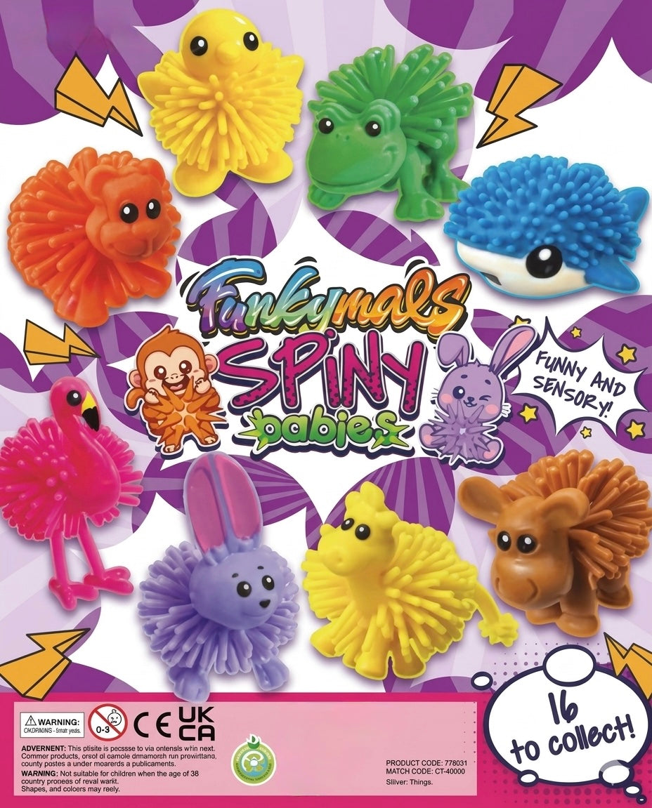 Funkymals Spiny Babies - Ø50mm Kapseln