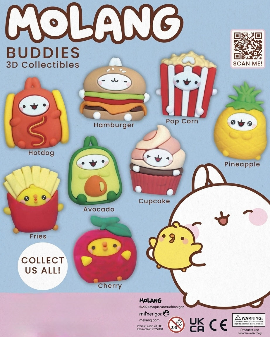 Molang Buddies - Ø65mm Kapseln