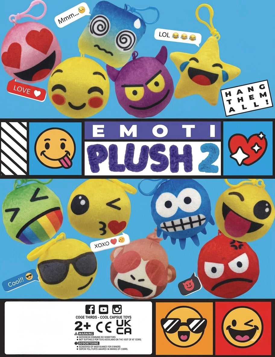 Emotiplush Dangler 2nd Edition - Ø90mm Kapseln