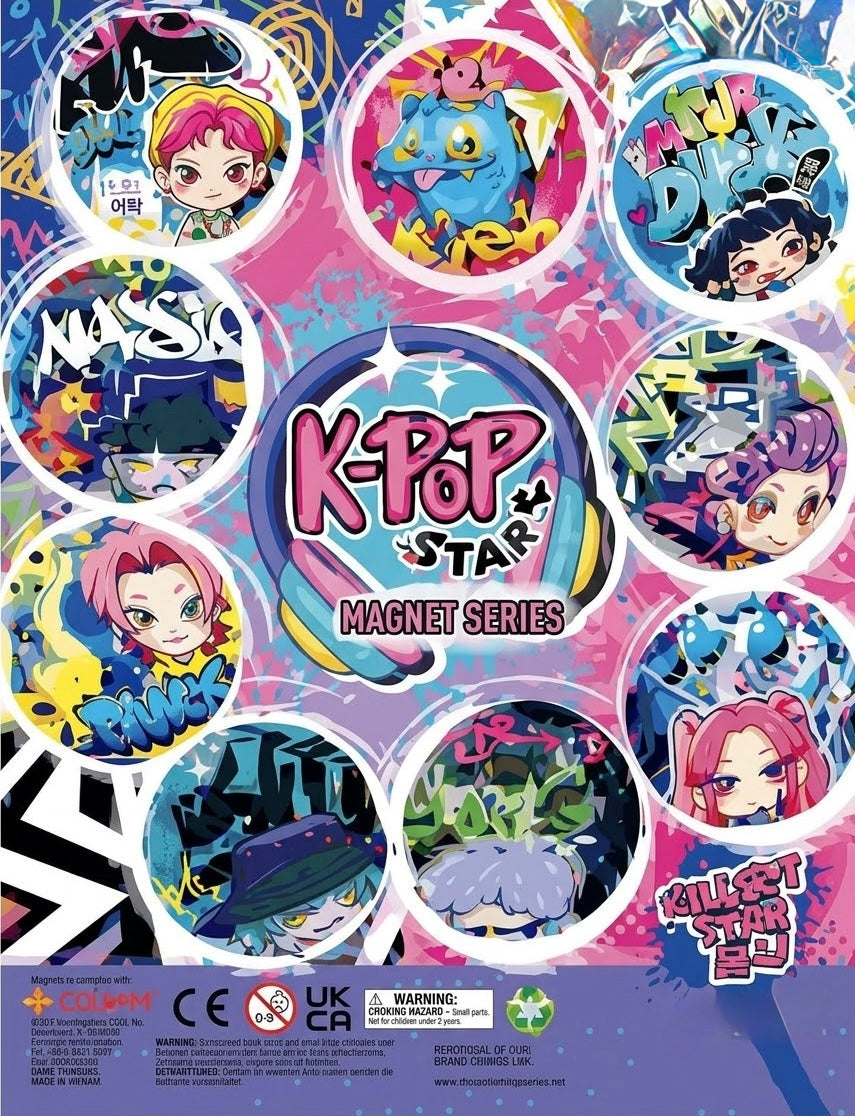 KPOP STARS - Ø65mm Kapseln