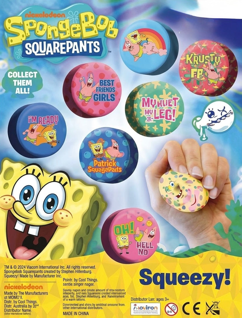 SPONGEBOB SQUISHEM - Ø50mm Kapseln