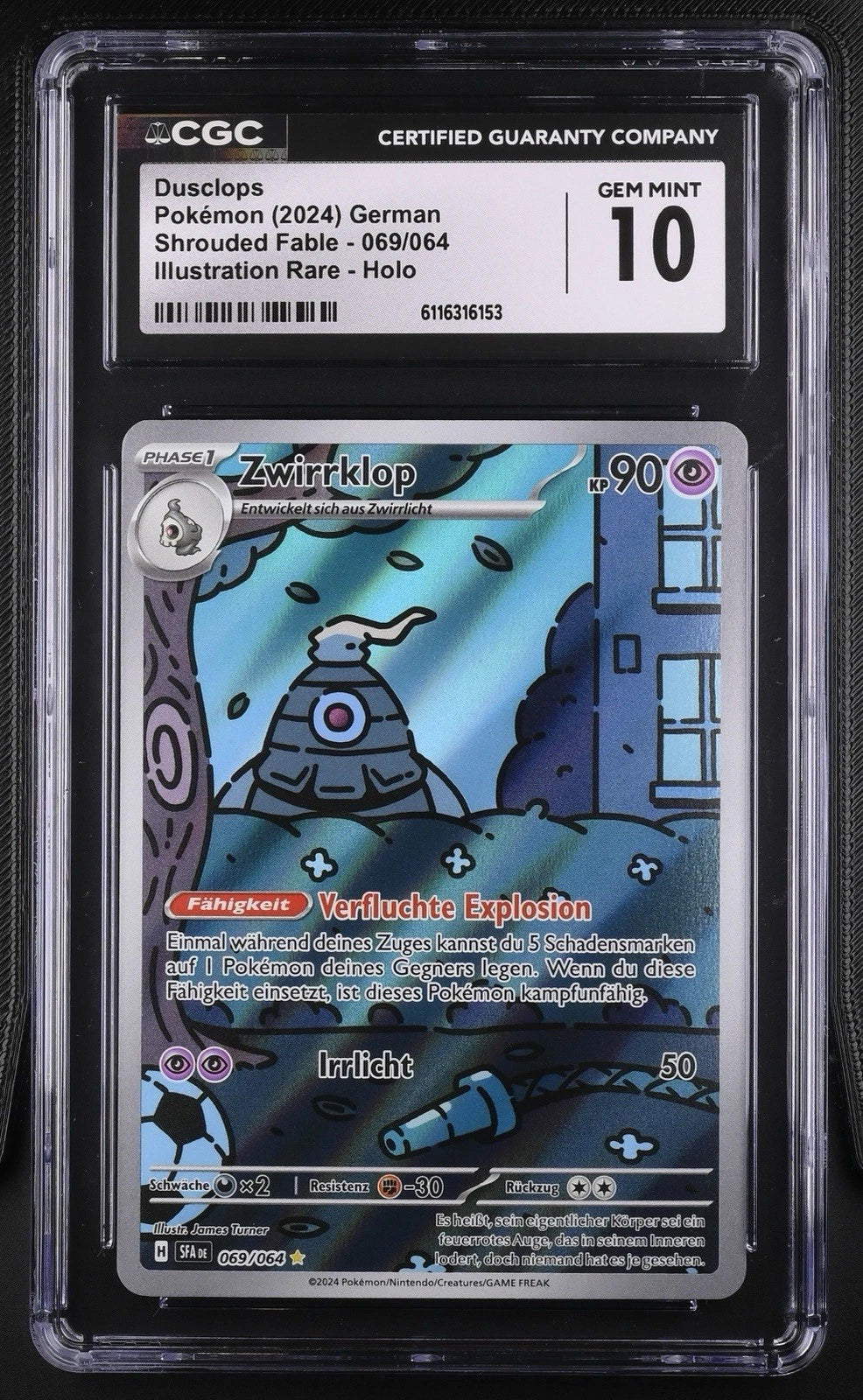 Zwirrklop 069/064 - Nebel der Sagen - CGC GEM MINT 10 (Deutsch)