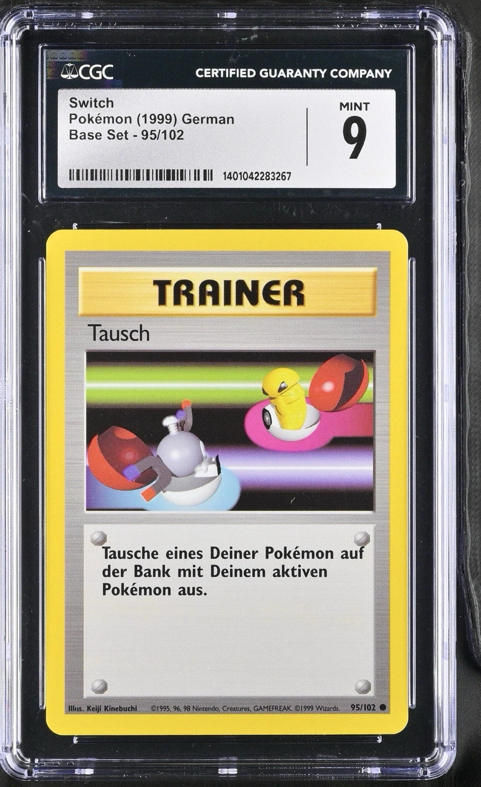 Tausch 95/102 - Basis Set - CGC MINT 9 (Deutsch)